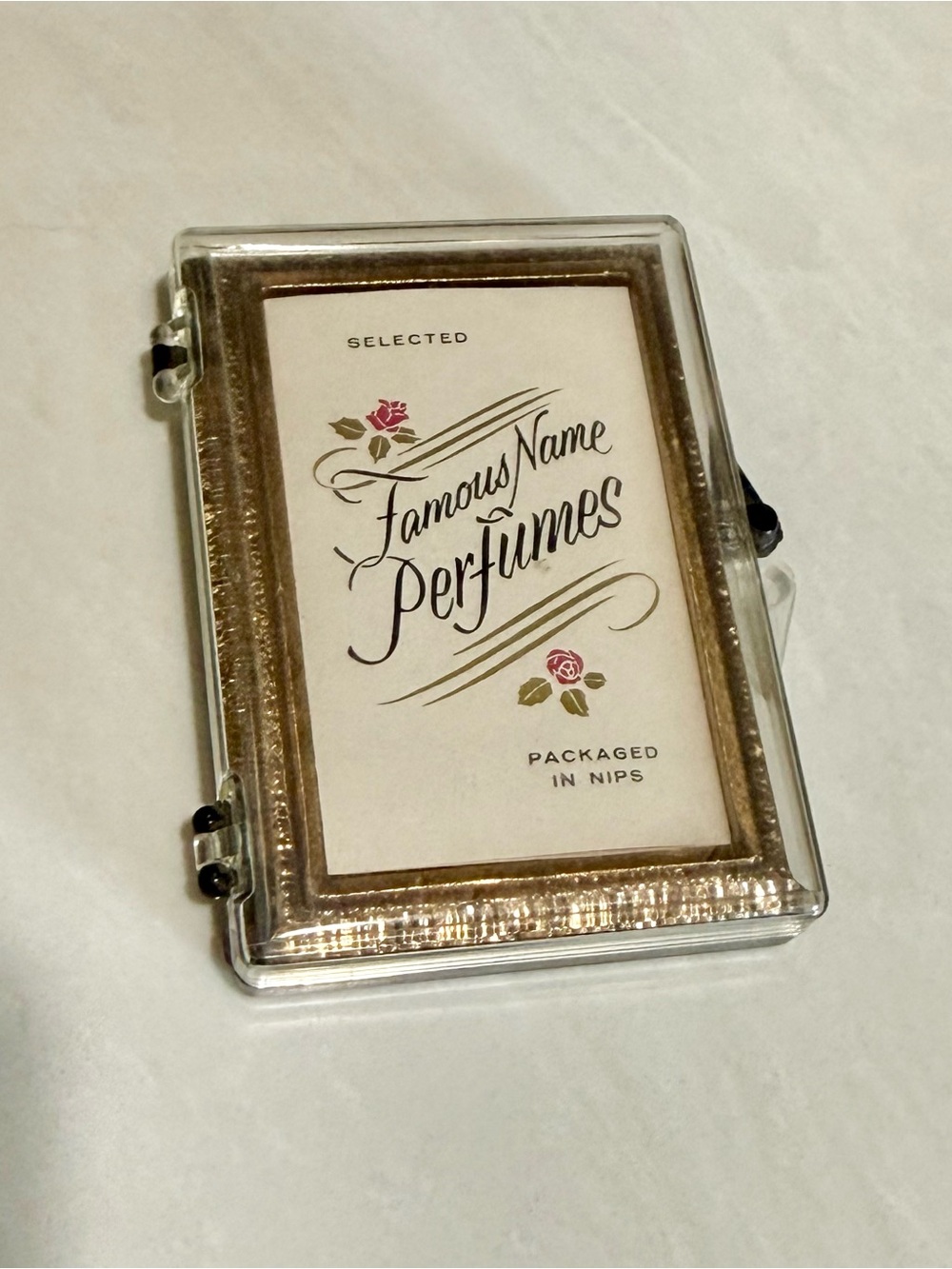 Vintage Nips De Luxe Purs Pak Famous Name Perfumes Miniature Perfume Set (15)